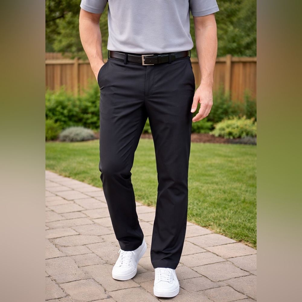 Ben Hogan Men’s Black Dress Pants – Size 38x30 – Classic Fit